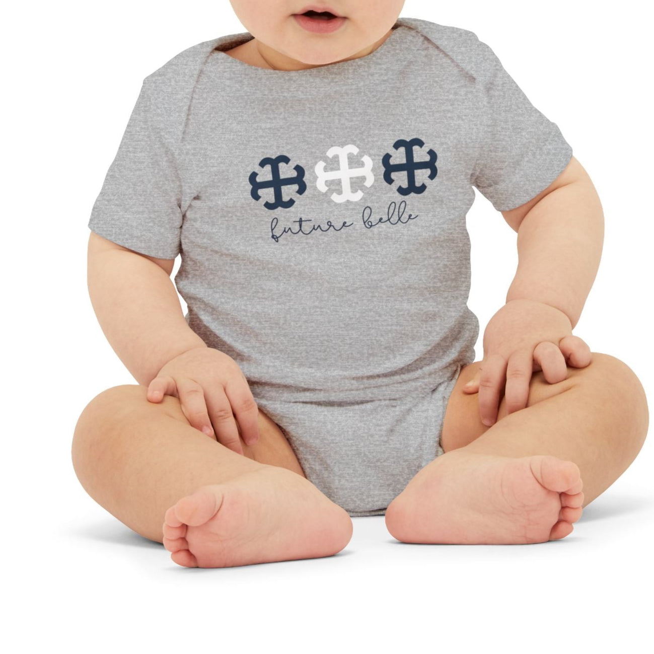 Saint Mary's College Infant Onesie Future Belle | French Cross | Baby | Better in Blue Co.