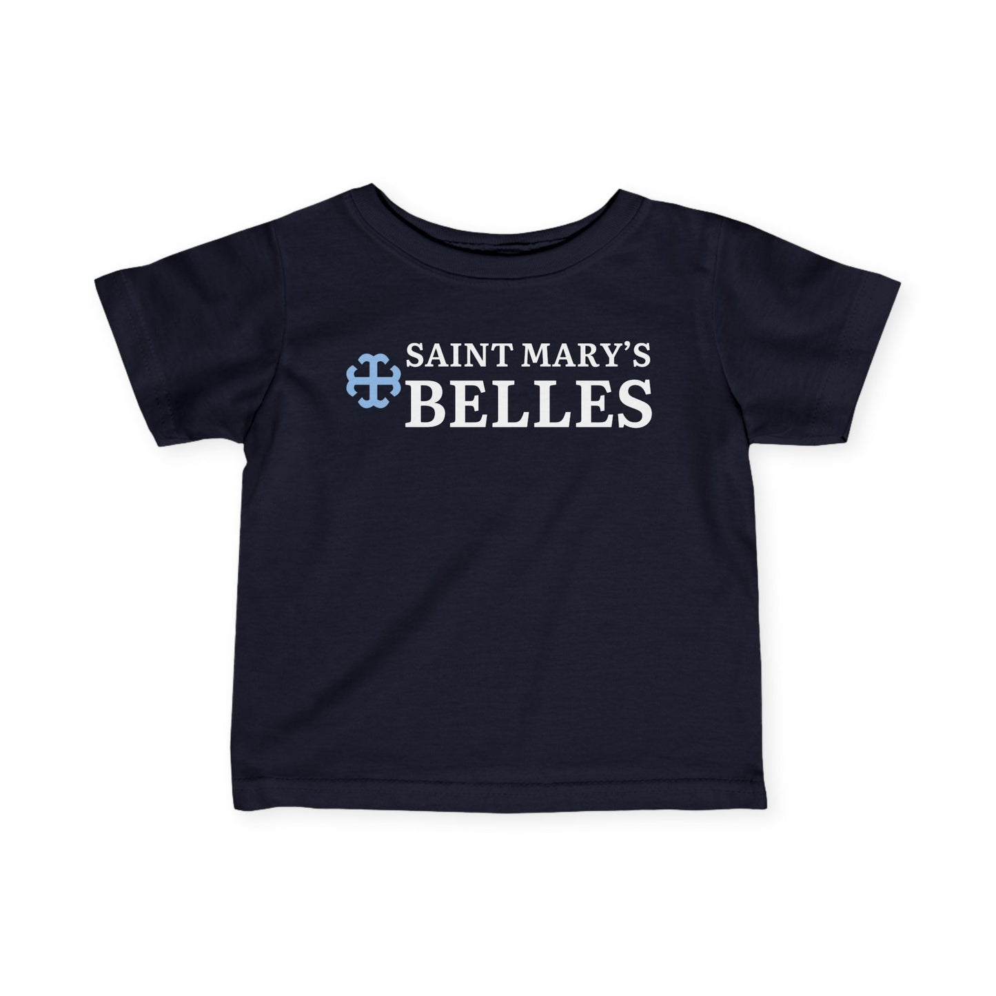 Matching Saint Mary's College Belles Infant Tee | French Cross | Smick | Notre Dame, IN
