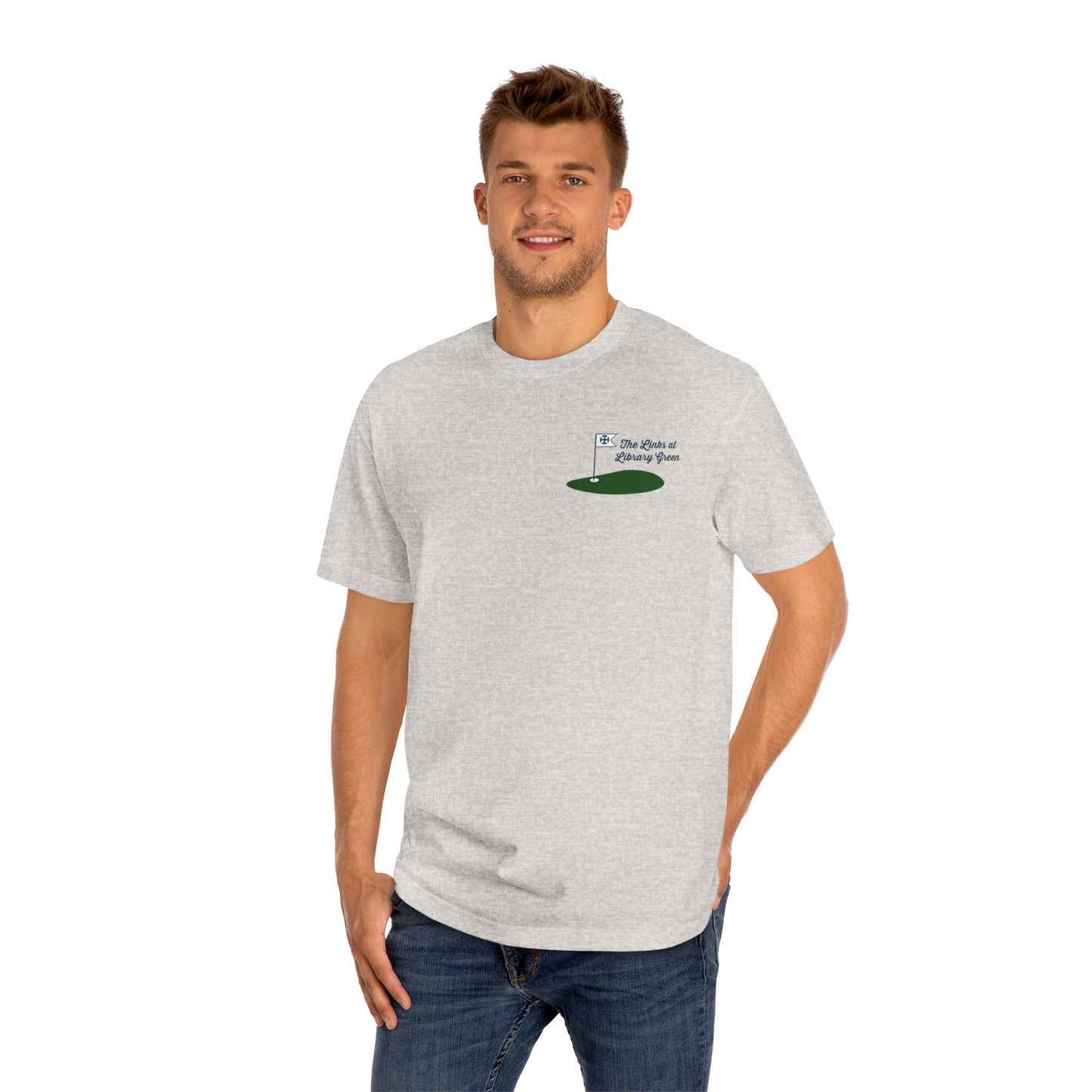 Saint Mary's College "The Links at Library Green" Unisex Classic Tee | Better in Blue Co.
