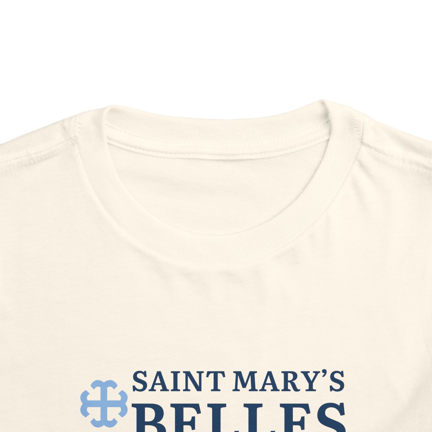 Matching Toddler Saint Mary's College Belles Short Sleeve Tee | French Cross | Smick | Notre Dame, IN