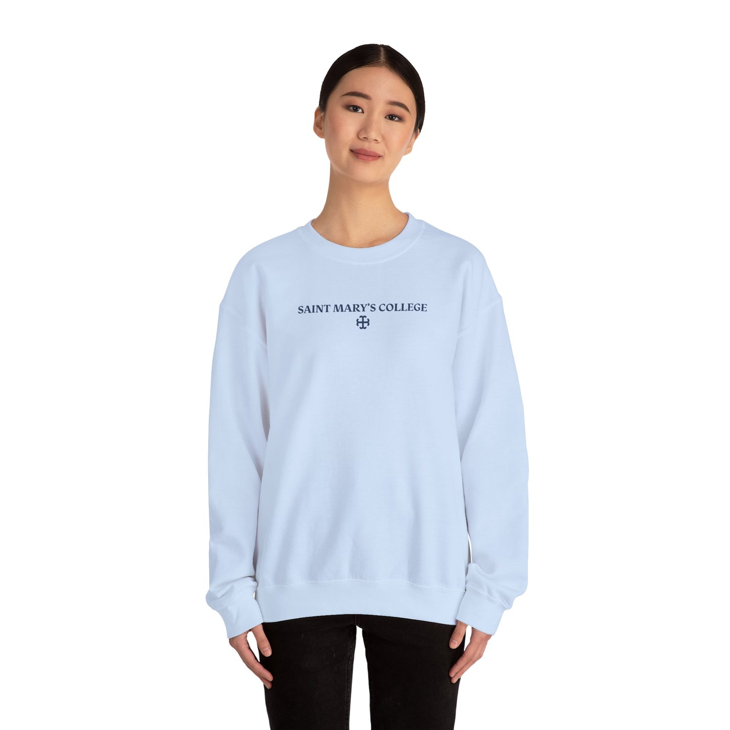 Saint Mary's College "Text Me When You Get To The Ave" Crewneck | Better in Blue Co.