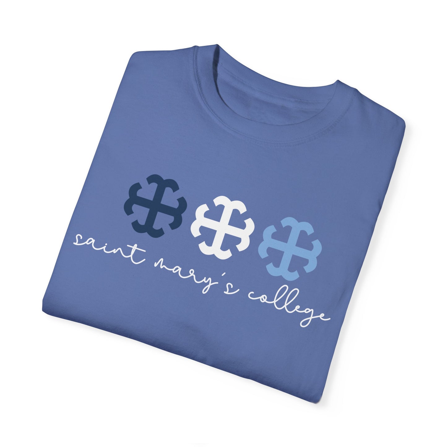 Saint Marys College French Cross Tee | Belles | Smick | Better in Blue Co.