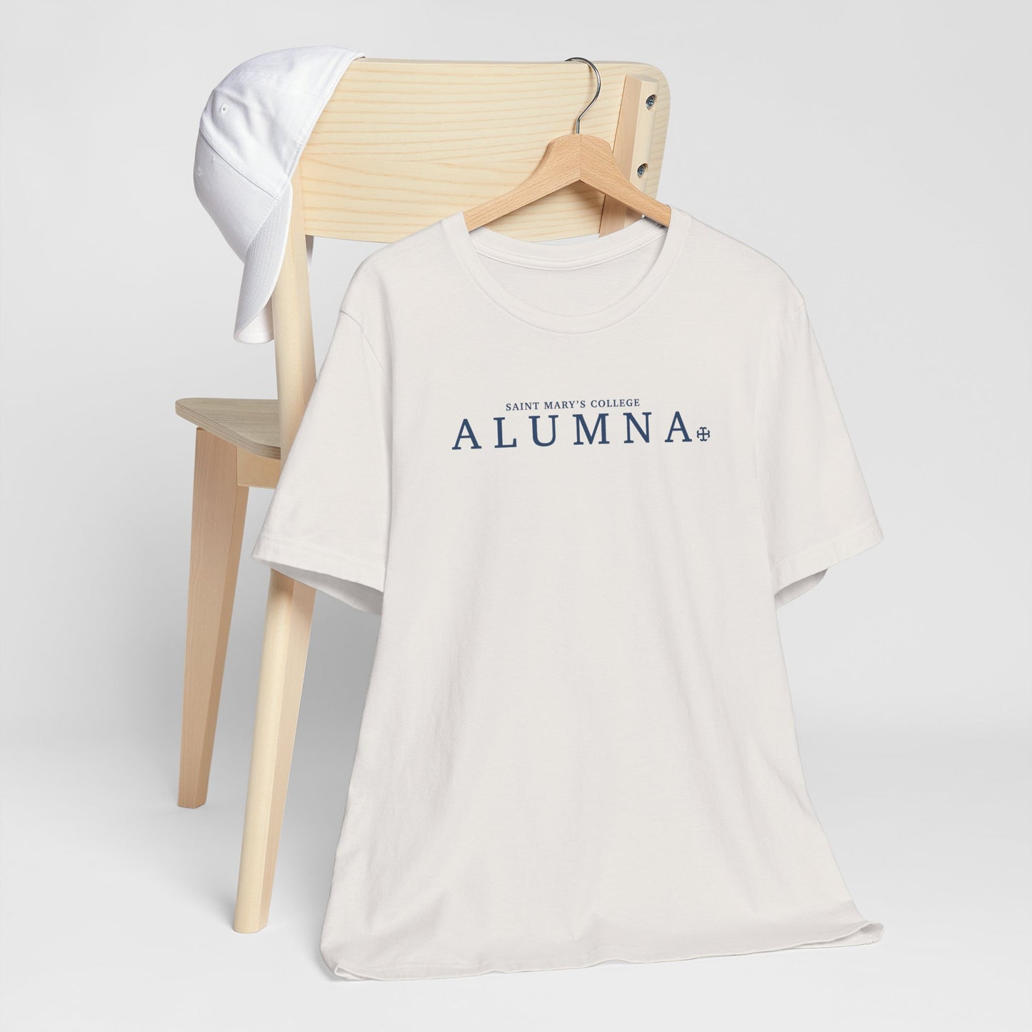 Saint Mary's College Alumna Tee | Belles | French Cross | Better in Blue Co.