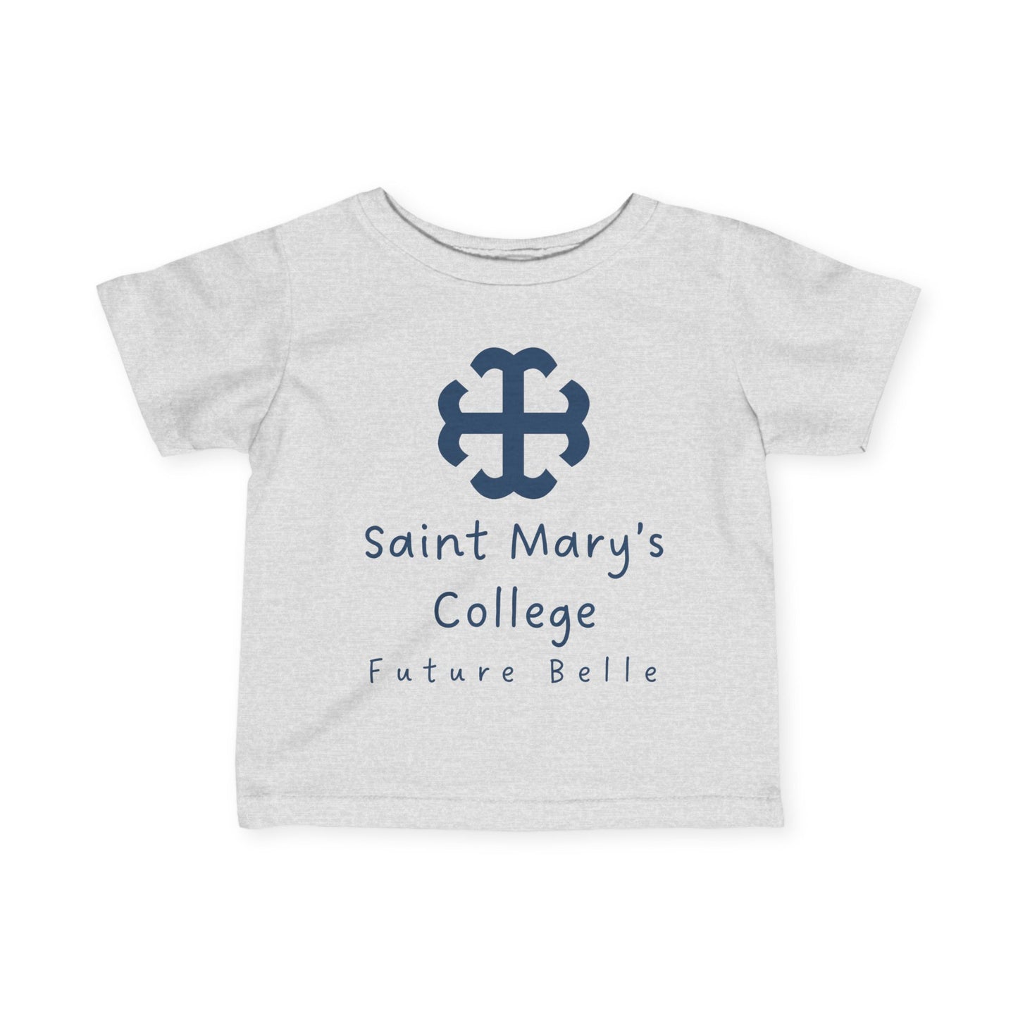 Saint Mary's College Future Belle Infant Tee | French Cross | Belles Blue | Better in Blue Co.