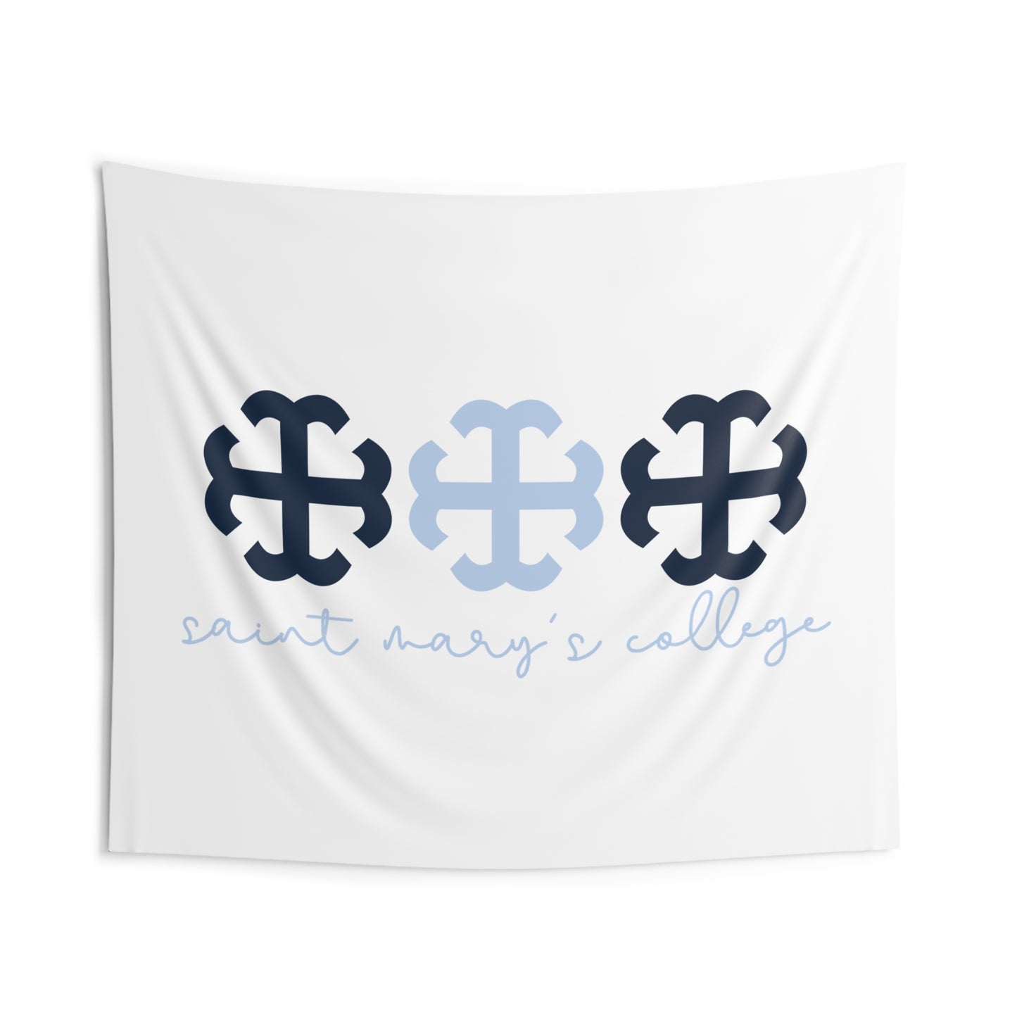 Saint Mary's College French Cross Tapestry | Better in Blue Co.