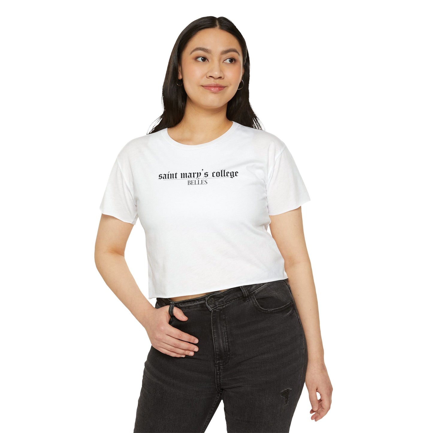 Saint Mary's College Belles Crop Top | Better in Blue Co.