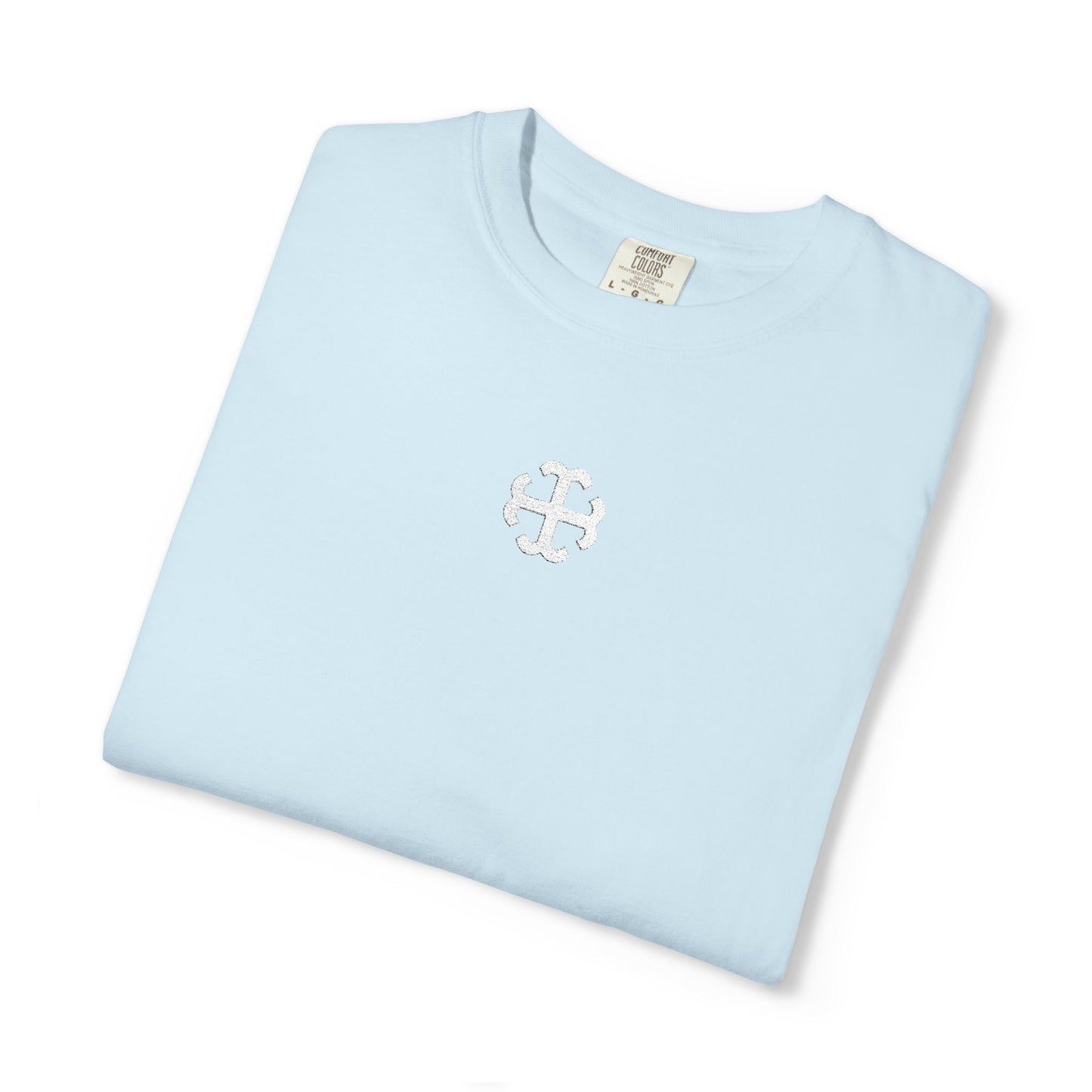 Saint Mary's College Embroidered French Cross Tee | Belles | 1844 | Better in Blue Co.