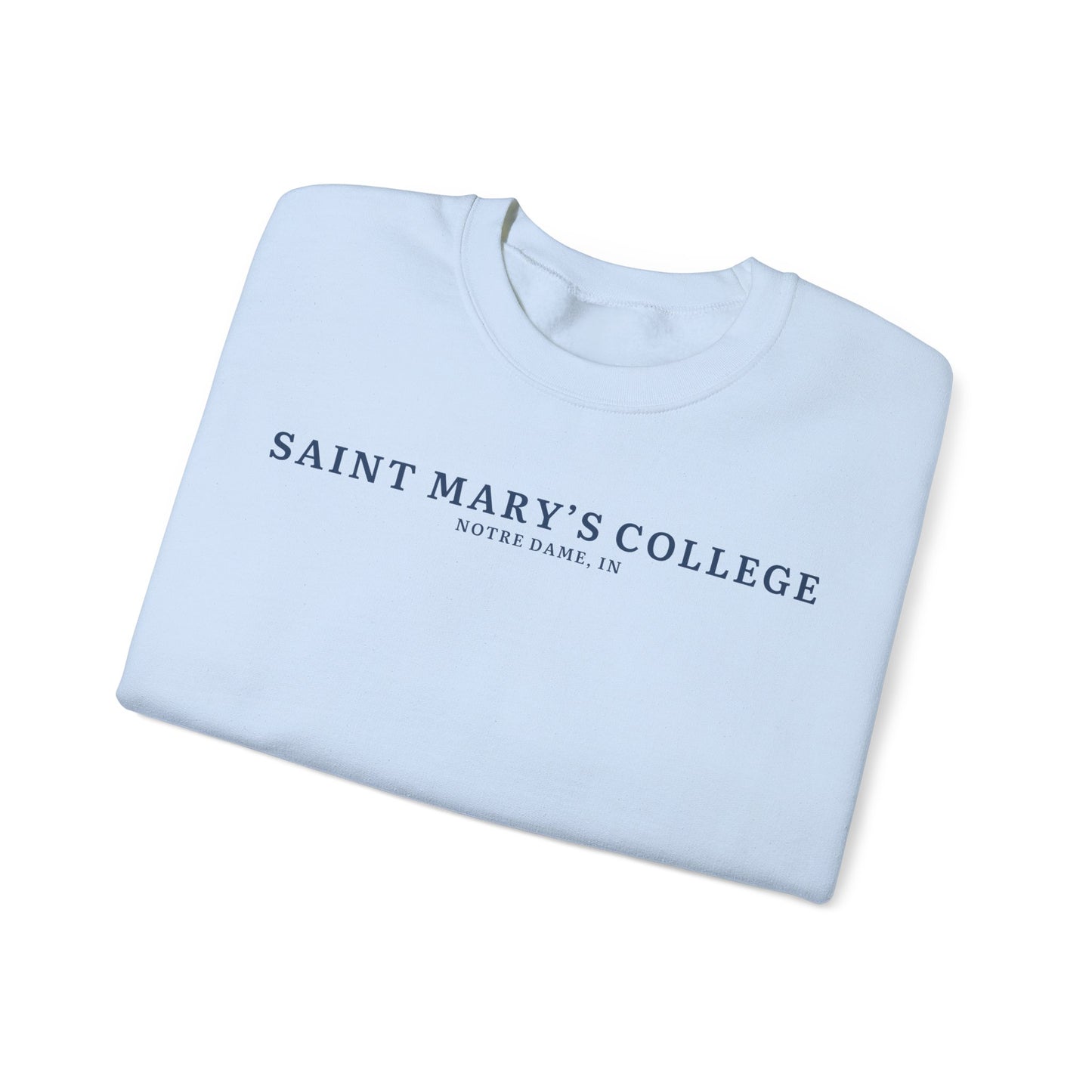 Saint Mary's College Lightweight Crewneck | Notre Dame, IN | Smick | Belles | Better in Blue Co.