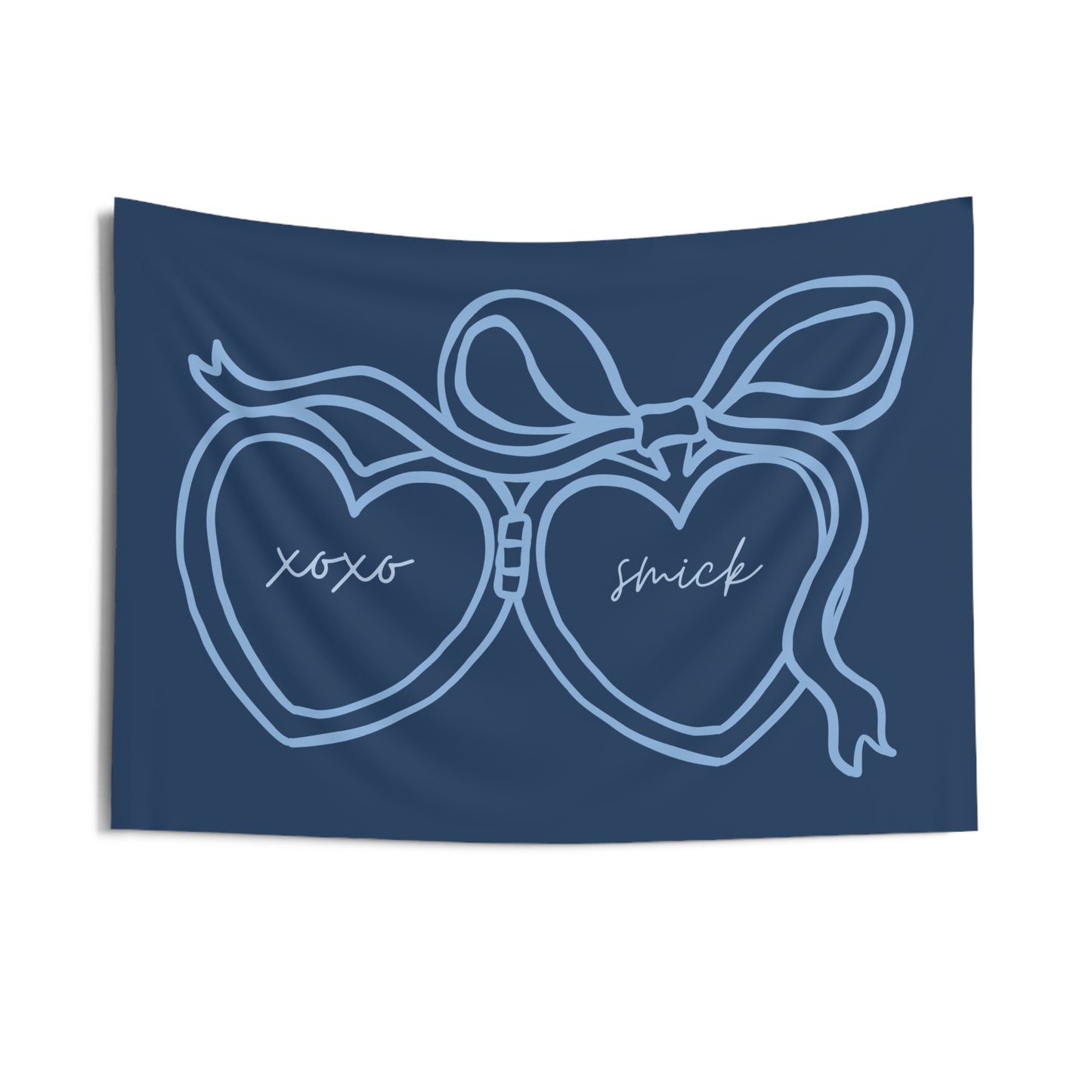 Saint Mary's College "xoxo smick" Tapestry | Better in Blue Co.