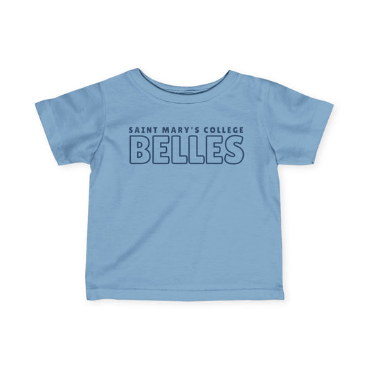 Infant Saint Mary's College Belles No. 2 Tee Fine Jersey Tee