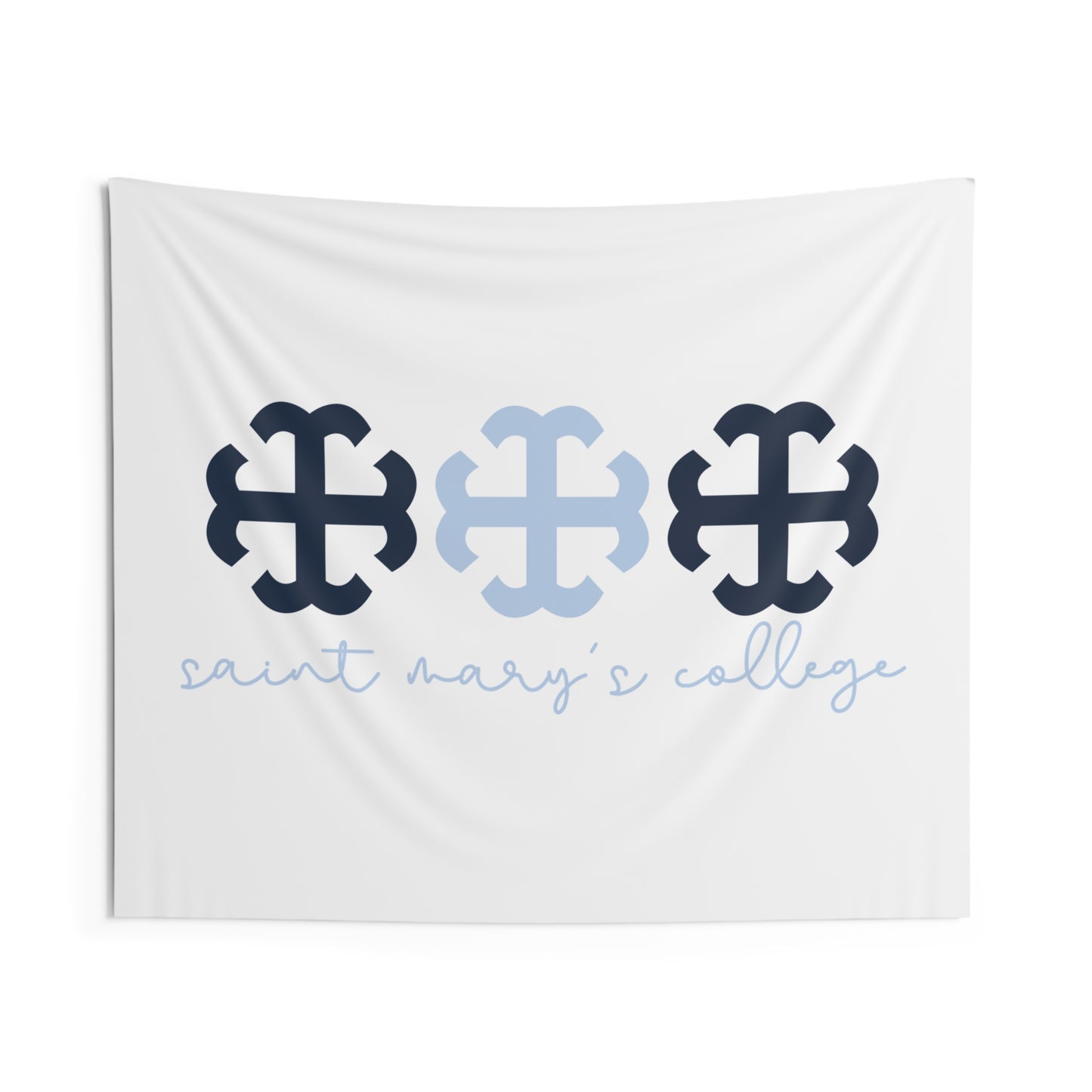 Saint Mary's College French Cross Tapestry | Better in Blue Co.
