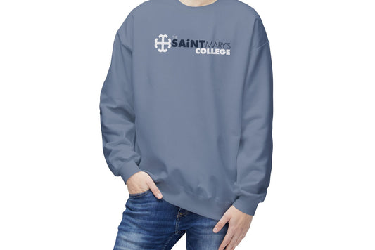 The Saint Mary's College Crewneck | Belles Blue | French Cross | Better in Blue Co.
