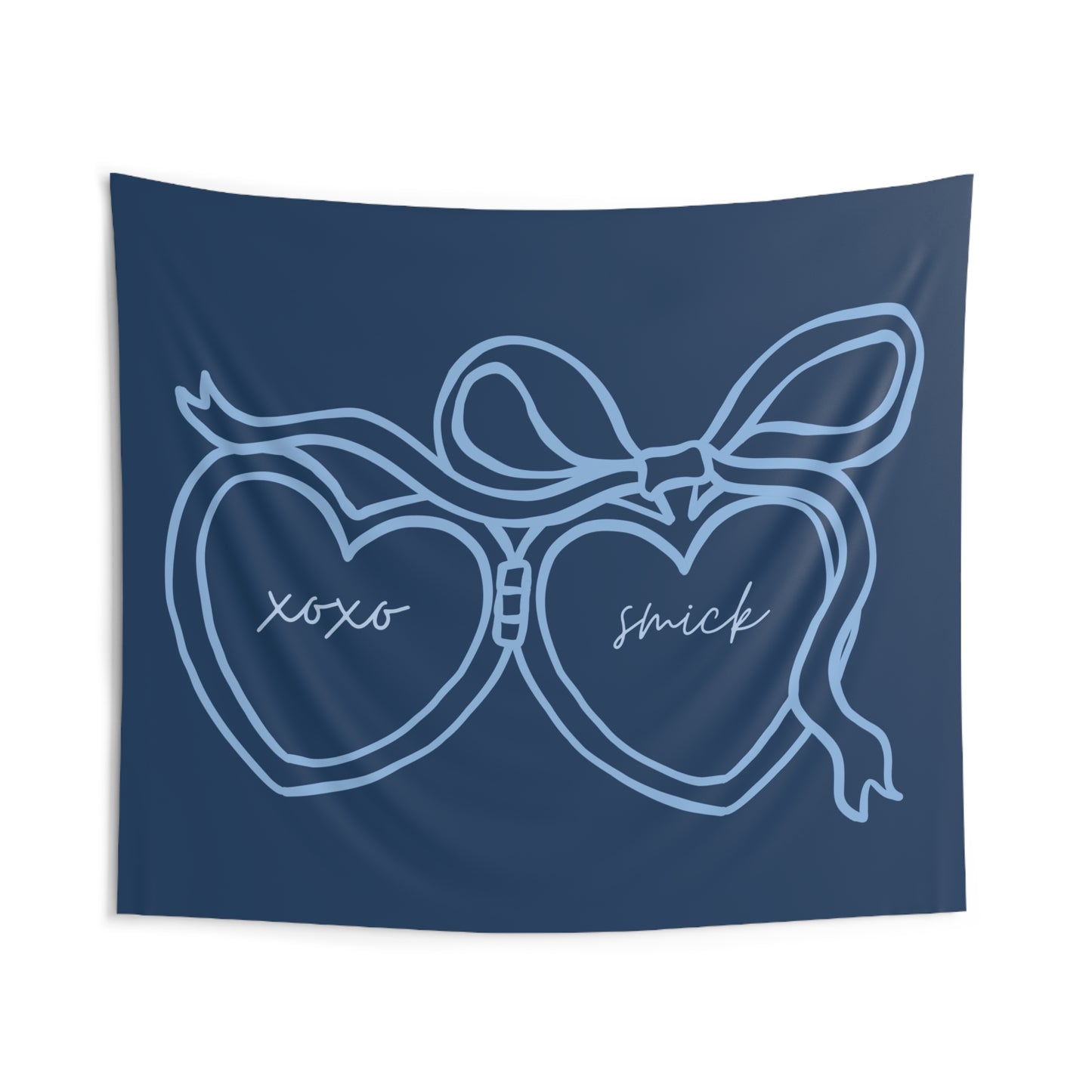 Saint Mary's College "xoxo smick" Tapestry | Better in Blue Co.
