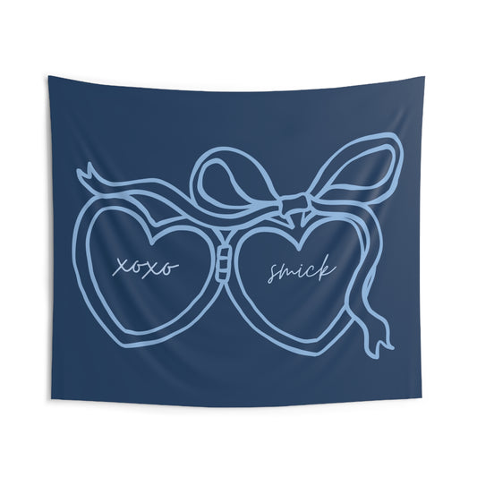 Saint Mary's College "xoxo smick" Tapestry | Better in Blue Co.