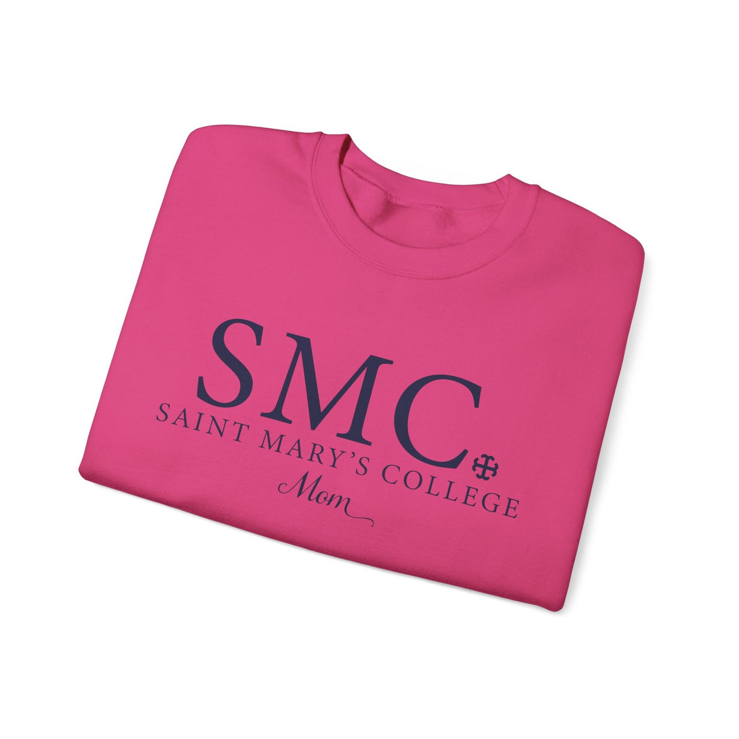 Saint Marys College "SMC Mom" Crewneck | 1844 | Belles | Notre Dame, IN | Better in Blue Co.