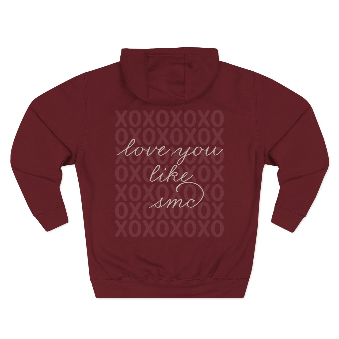 Saint Mary's College "Love You Like SMC" Fleece Hoodie | Smick | Belles Blue | Better in Blue Co.