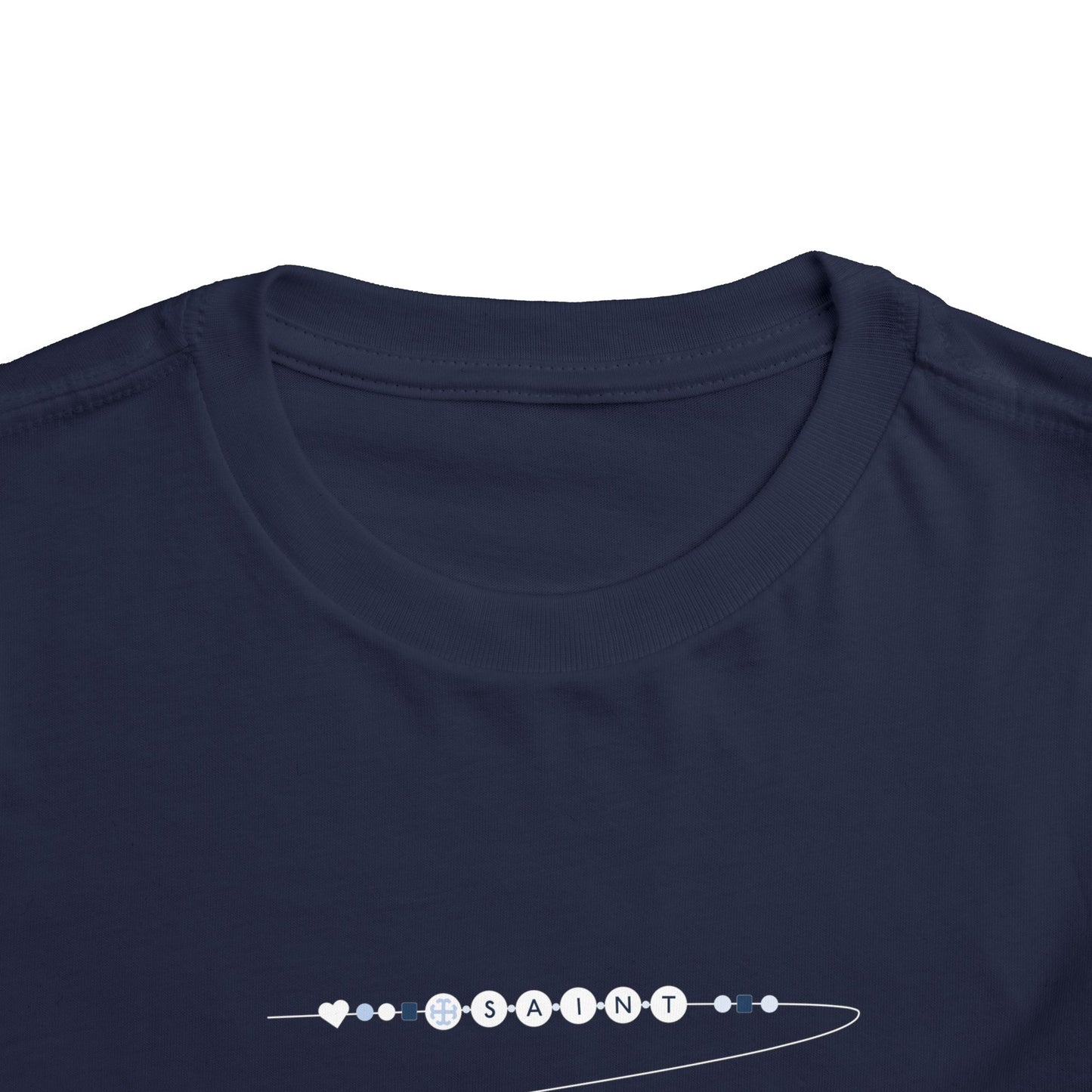 Saint Mary's College Friendship Bracelet  Toddler Short Sleeve Tee| Belles Blue | Smick | Better in Blue Co.
