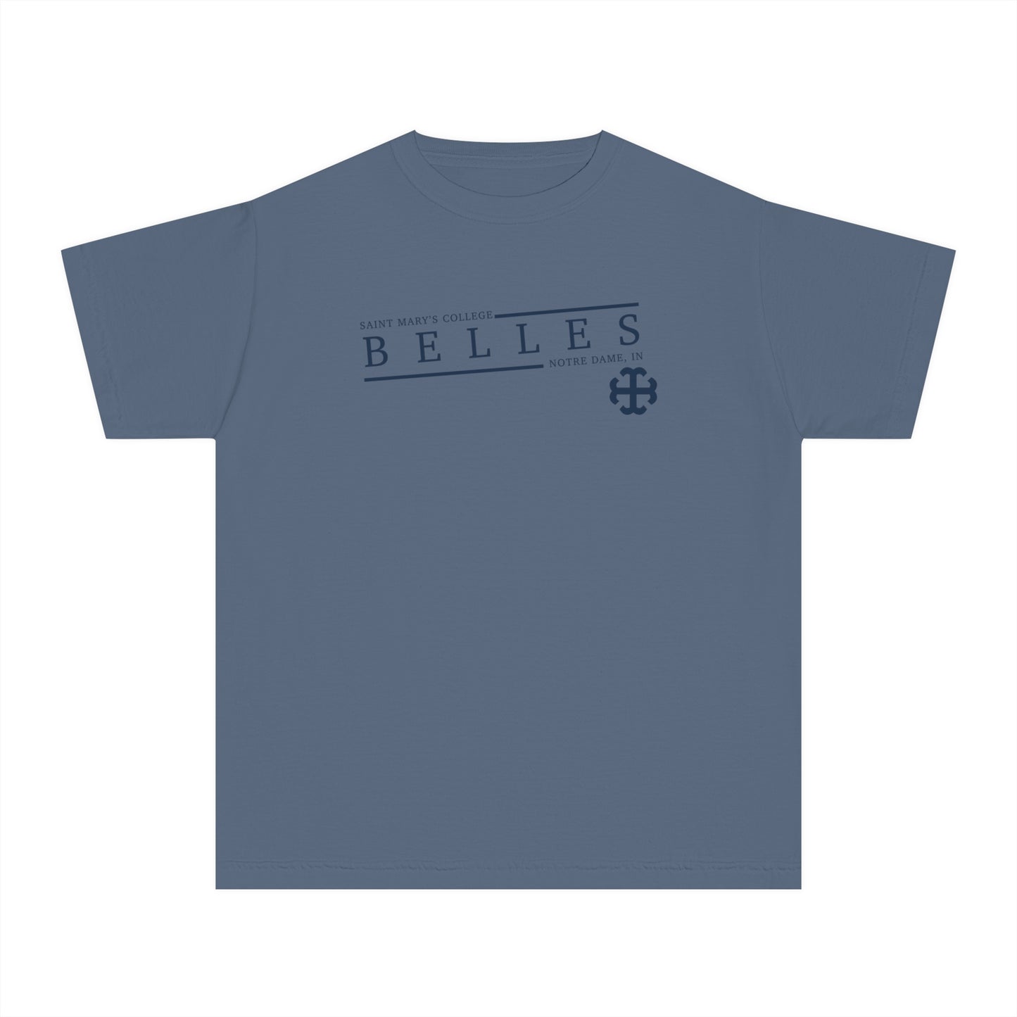 Youth Saint Mary's College Belles Tee | Better in Blue Co.