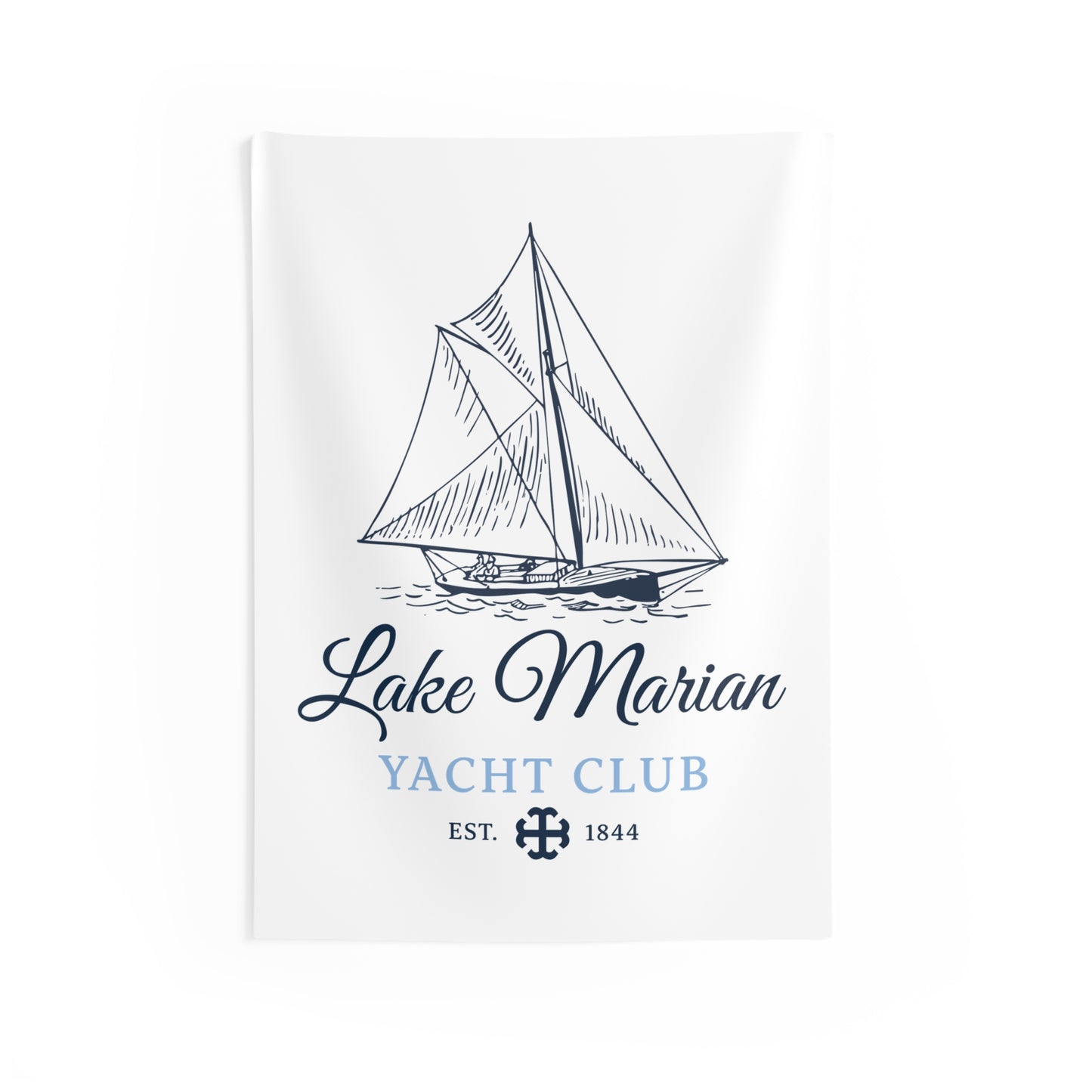 Saint Mary's College "Lake Marian Yacht Club" Tapestry | Smick City | Better in Blue Co.