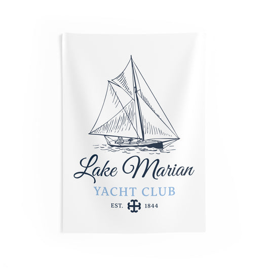 Saint Mary's College "Lake Marian Yacht Club" Tapestry | Smick City | Better in Blue Co.