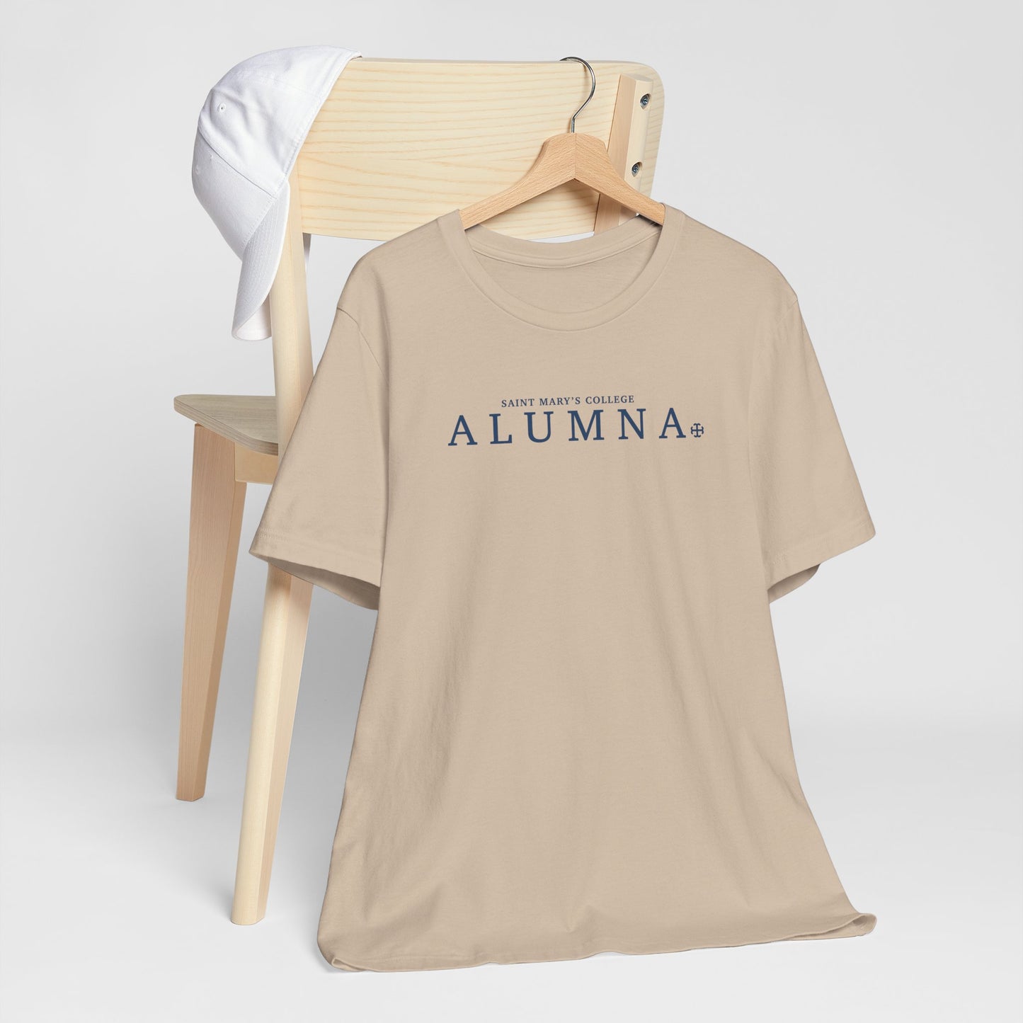 Saint Mary's College Alumna Tee | Belles | French Cross | Better in Blue Co.