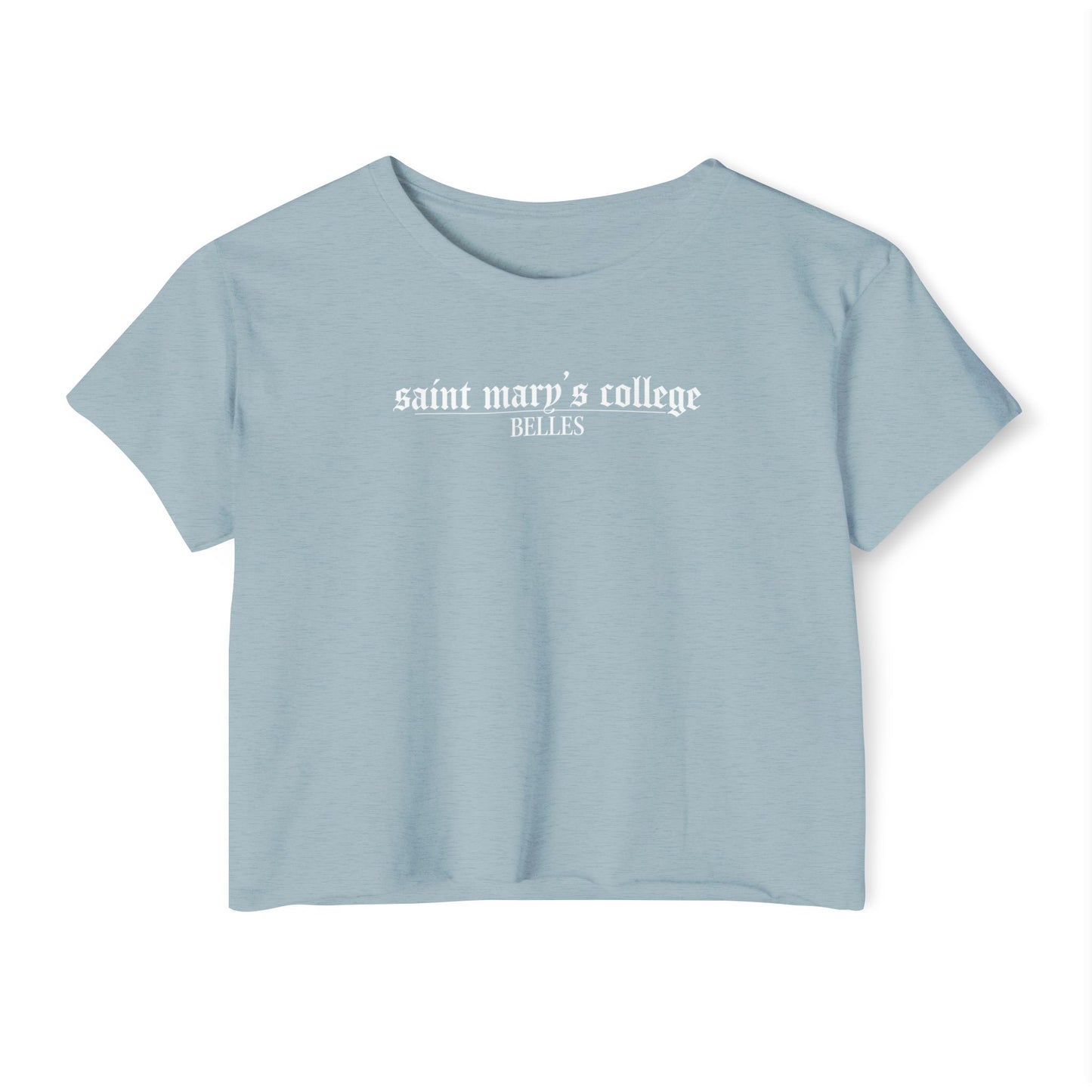 Saint Mary's College Belles Crop Top | Better in Blue Co.