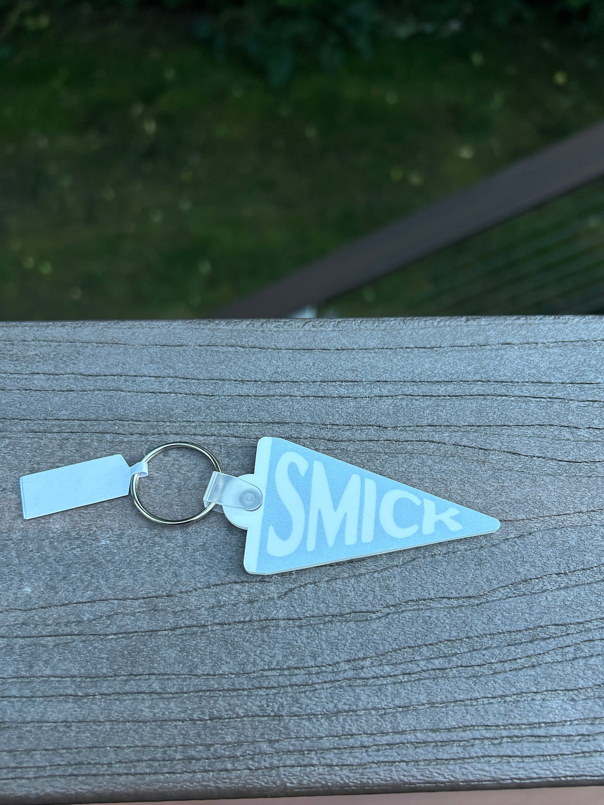 SMICK Pennant Flag Keychain | Belles Blue