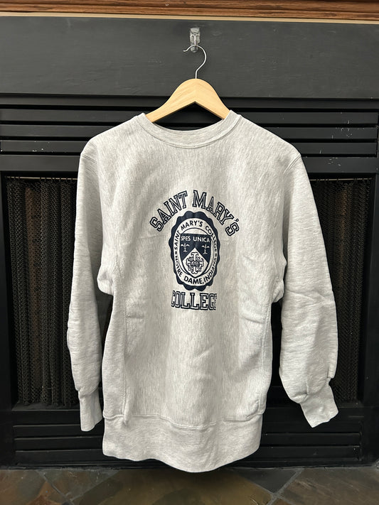 Vintage Saint Mary's College 90s Sweatshirt Pro Weave Large