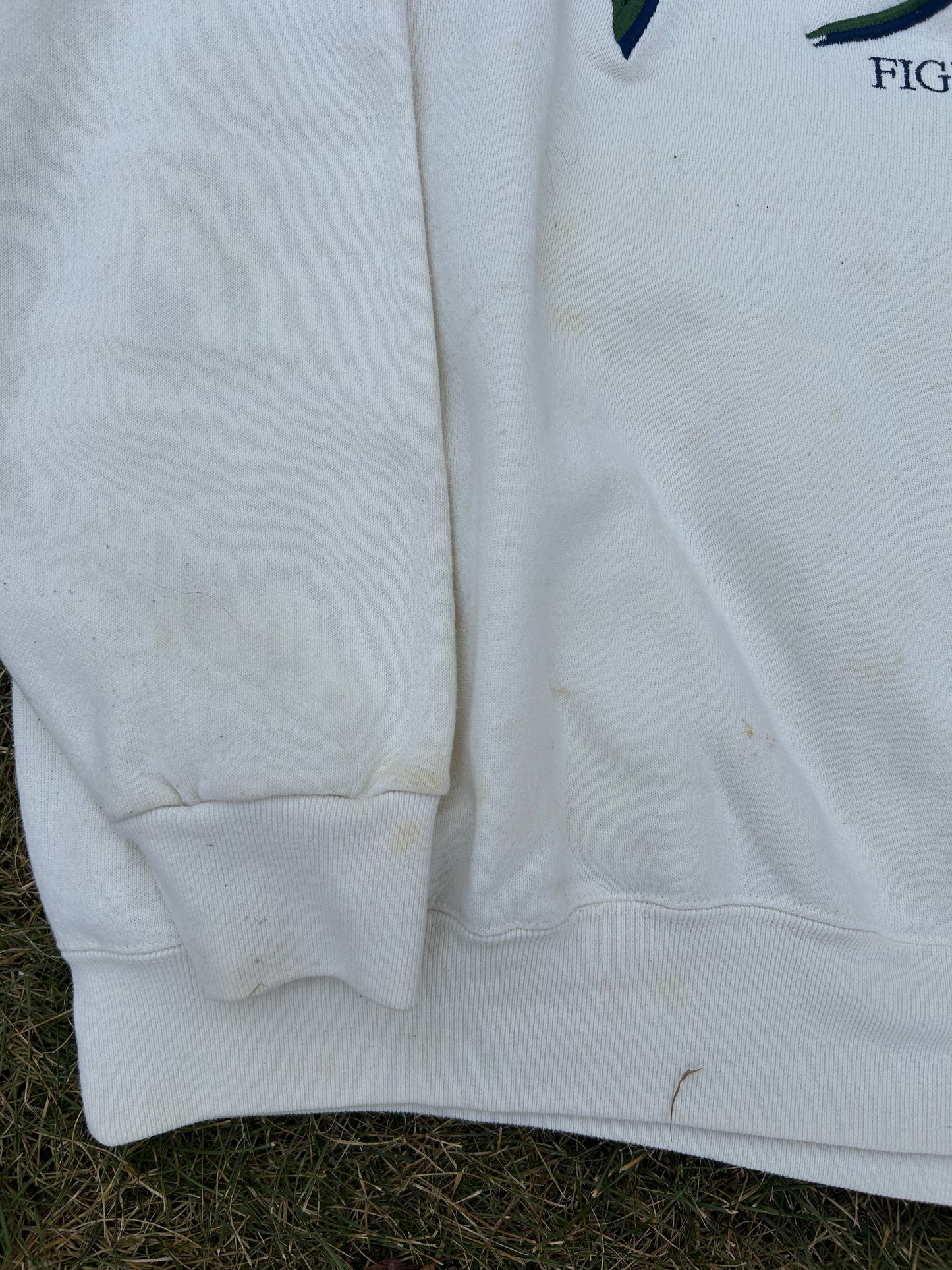Vintage Notre Dame 90s Script Sweatshirt XL
