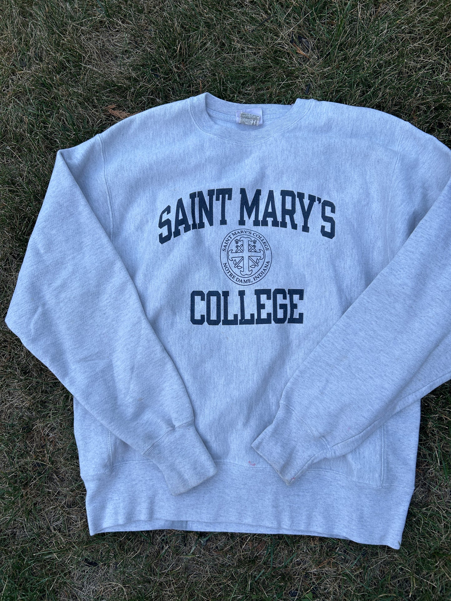 Saint Mary's College Champion Reverse Weave Crewneck Small or Medium