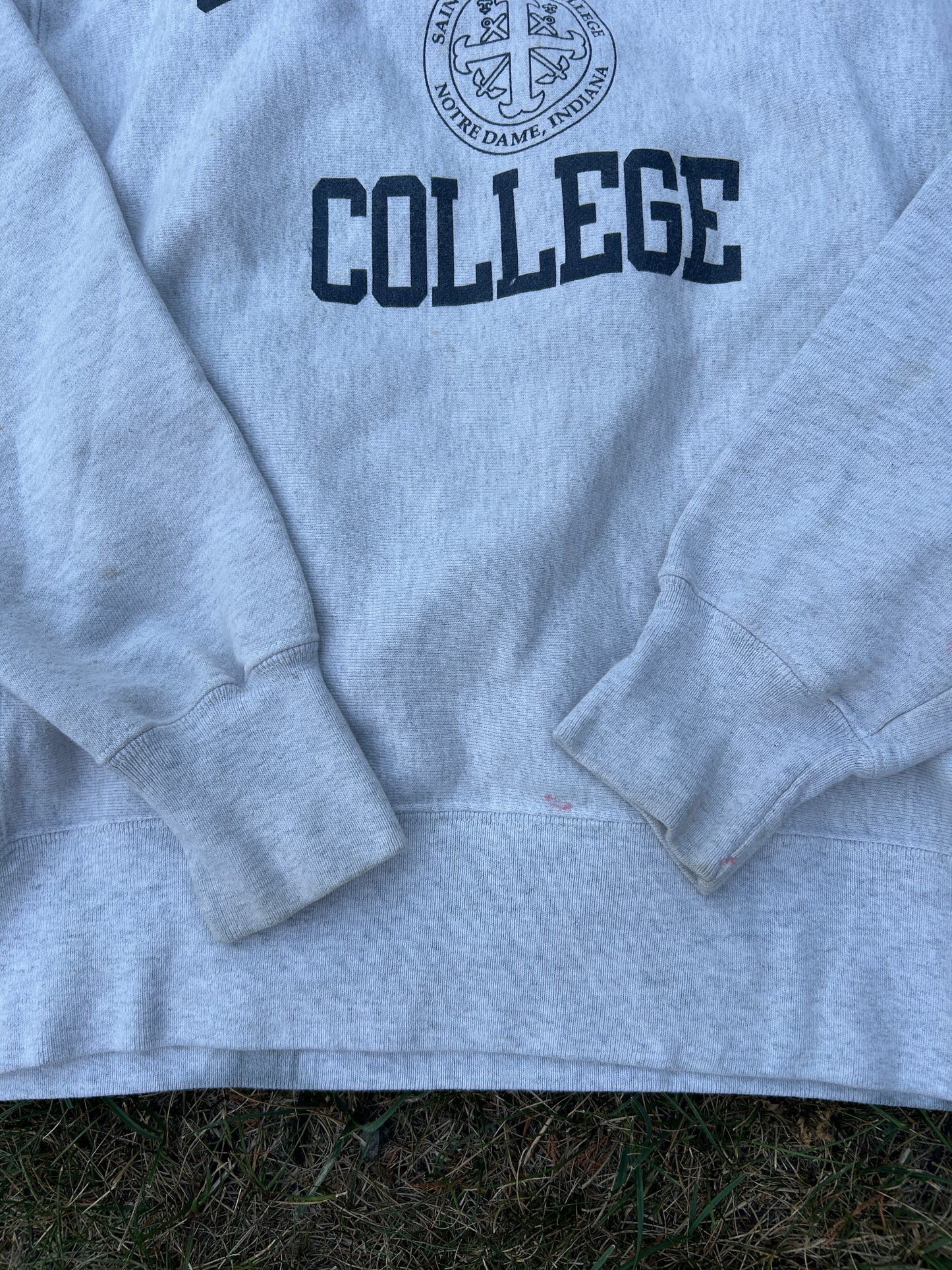 Saint Mary's College Champion Reverse Weave Crewneck Small or Medium