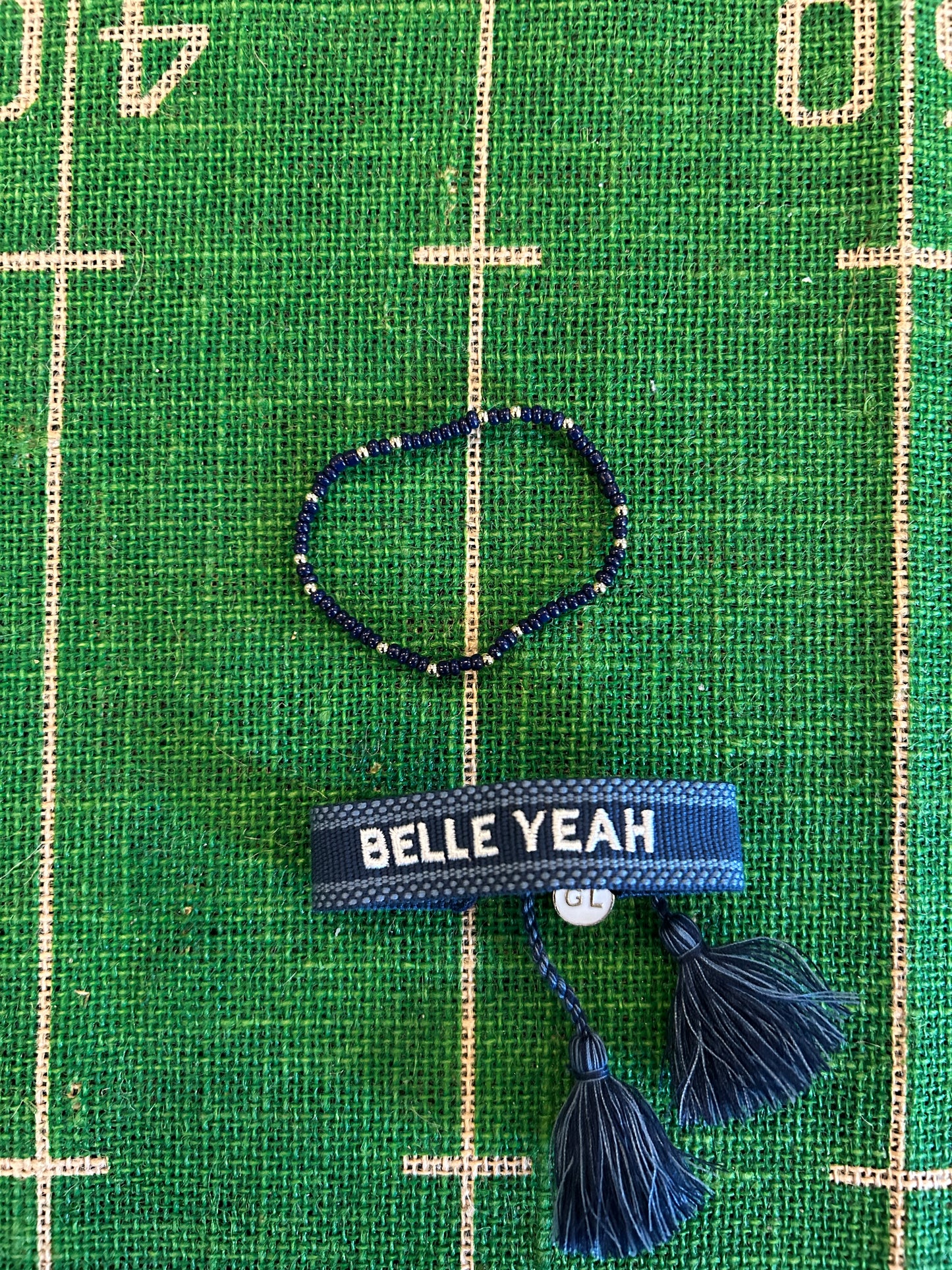 Saint Mary's College Tassel Bracelets | French Cross and Clover | I <3 ΣMX | BELLE YEAH|