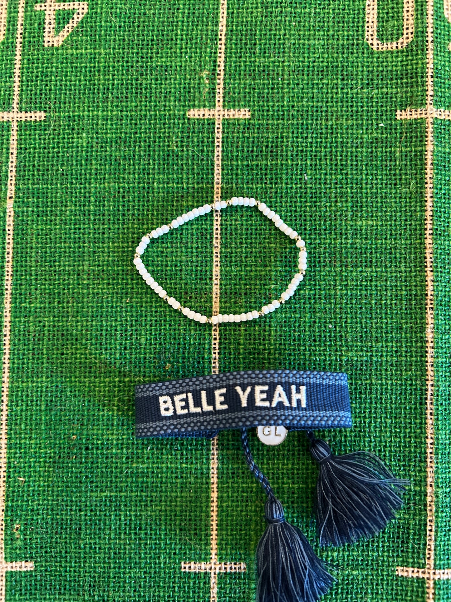 Saint Mary's College Tassel Bracelets | French Cross and Clover | I <3 ΣMX | BELLE YEAH|
