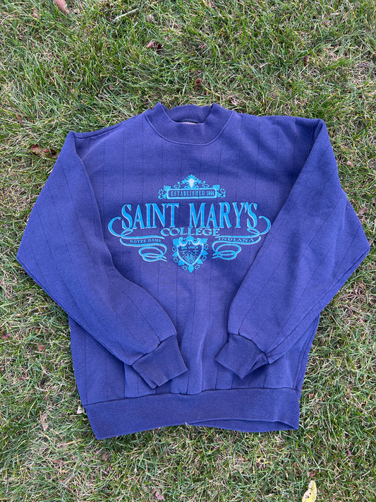 Vintage Saint Mary's College Large Jansport Sweatshirt