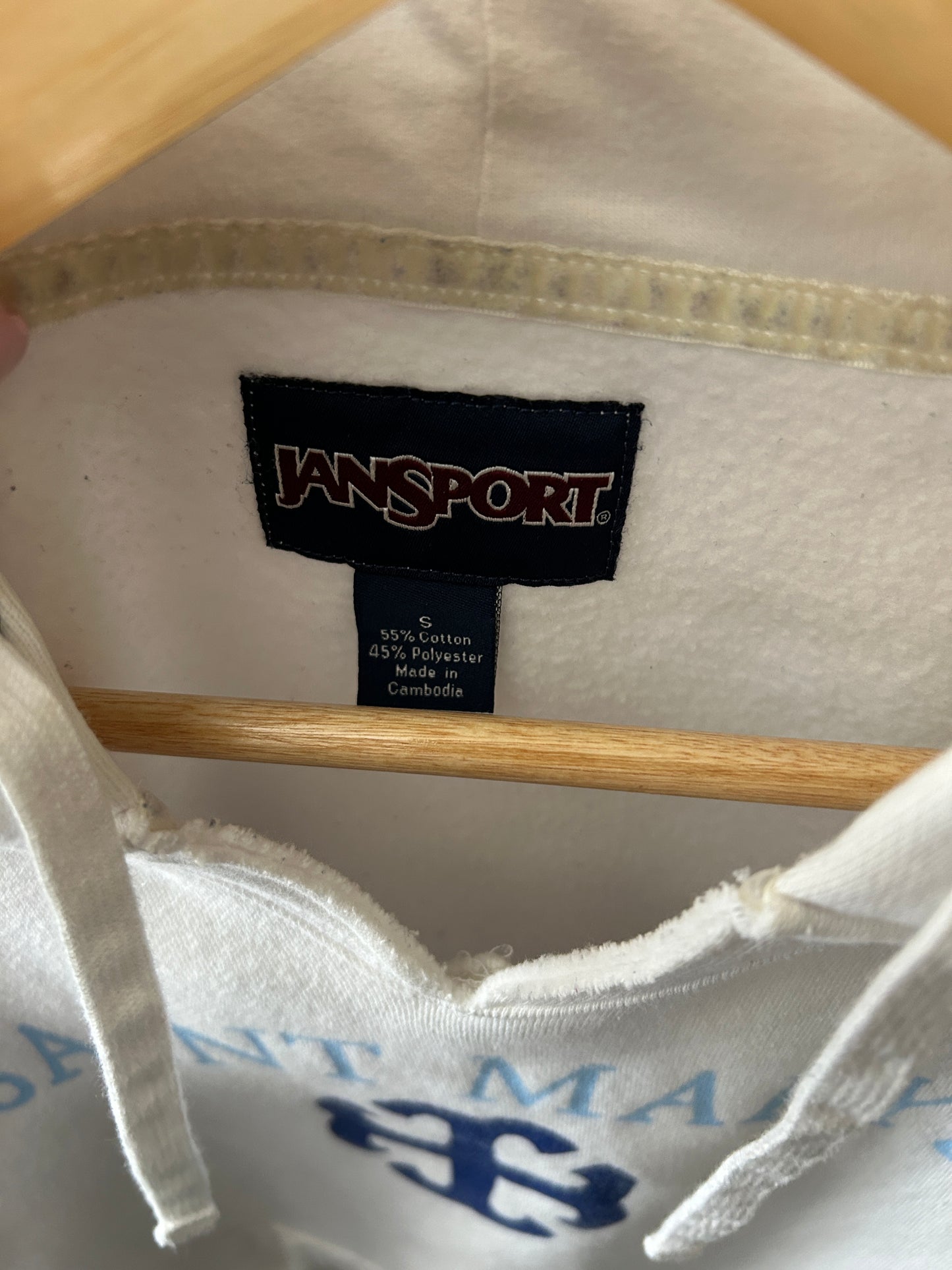 Saint Mary's College Vintage Hoodie Y2K Era Small