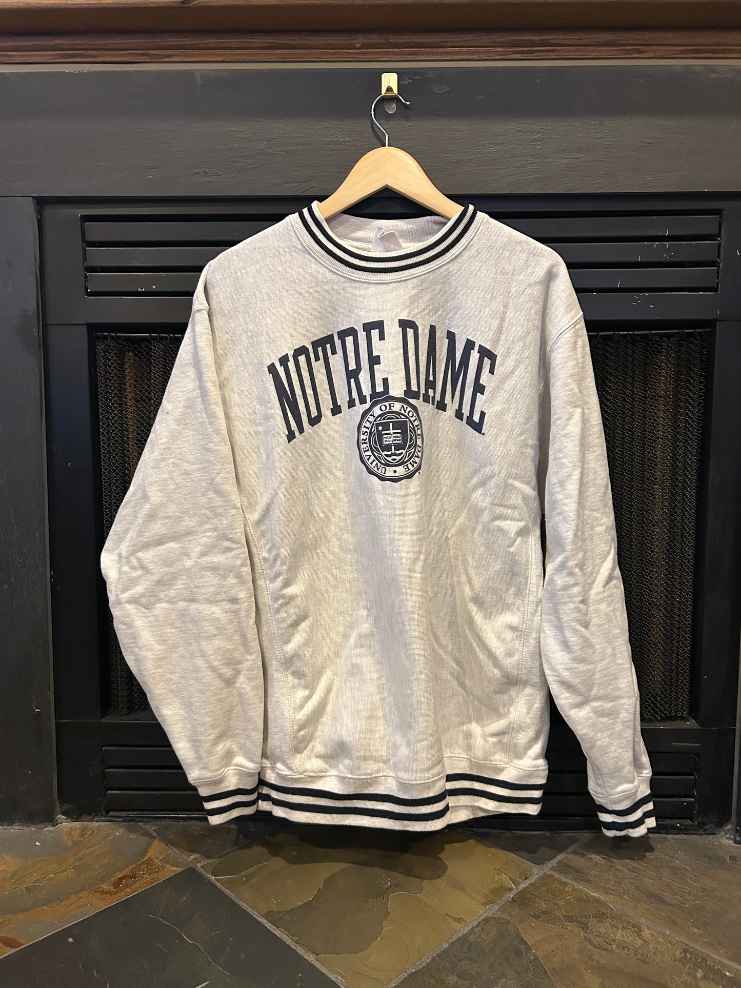 Notre Dame Champion Reverse Weave Crewneck