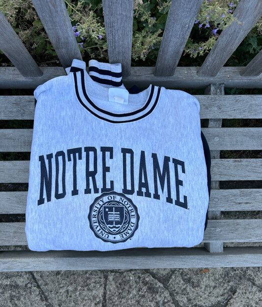 Notre Dame Champion Reverse Weave Crewneck