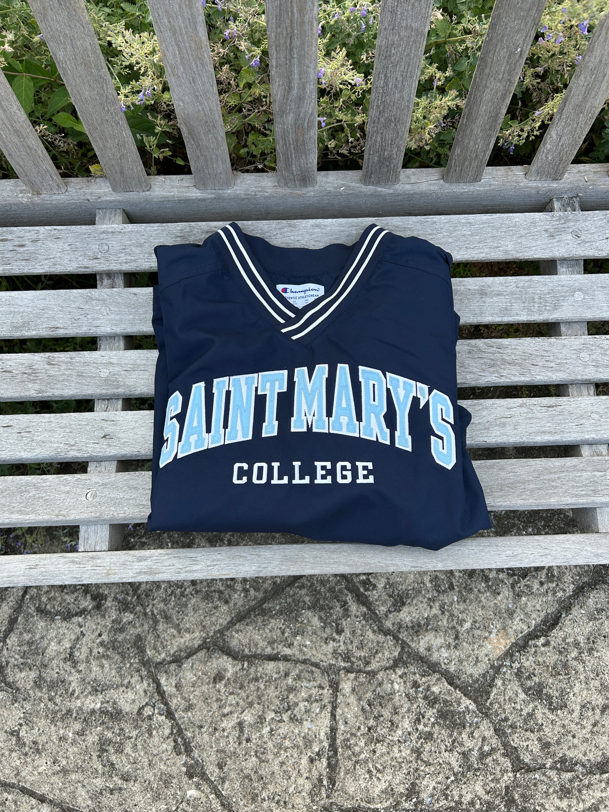 Saint Mary's College Embroidered Windbreaker | Champion | XS Men's
