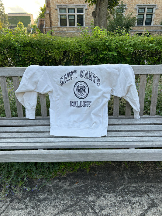 Vintage Saint Mary's College 80s Sweatshirt XL