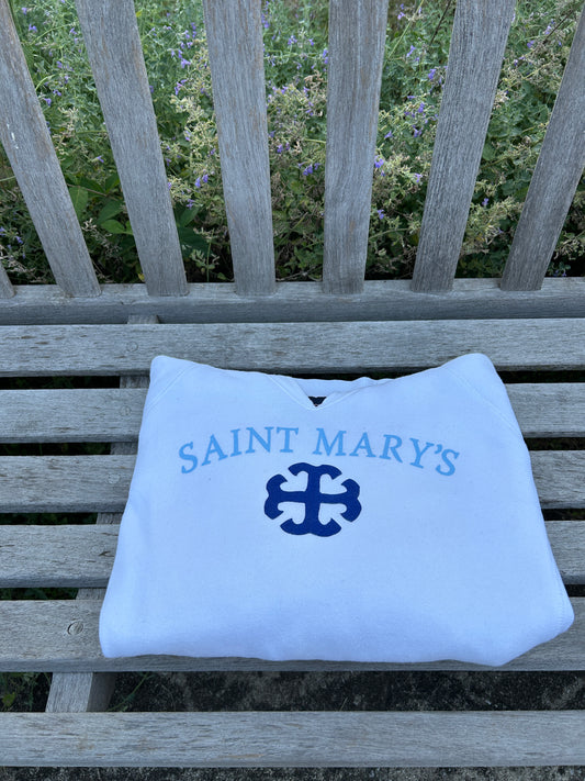 Saint Mary's College Vintage Hoodie Y2K Era Small