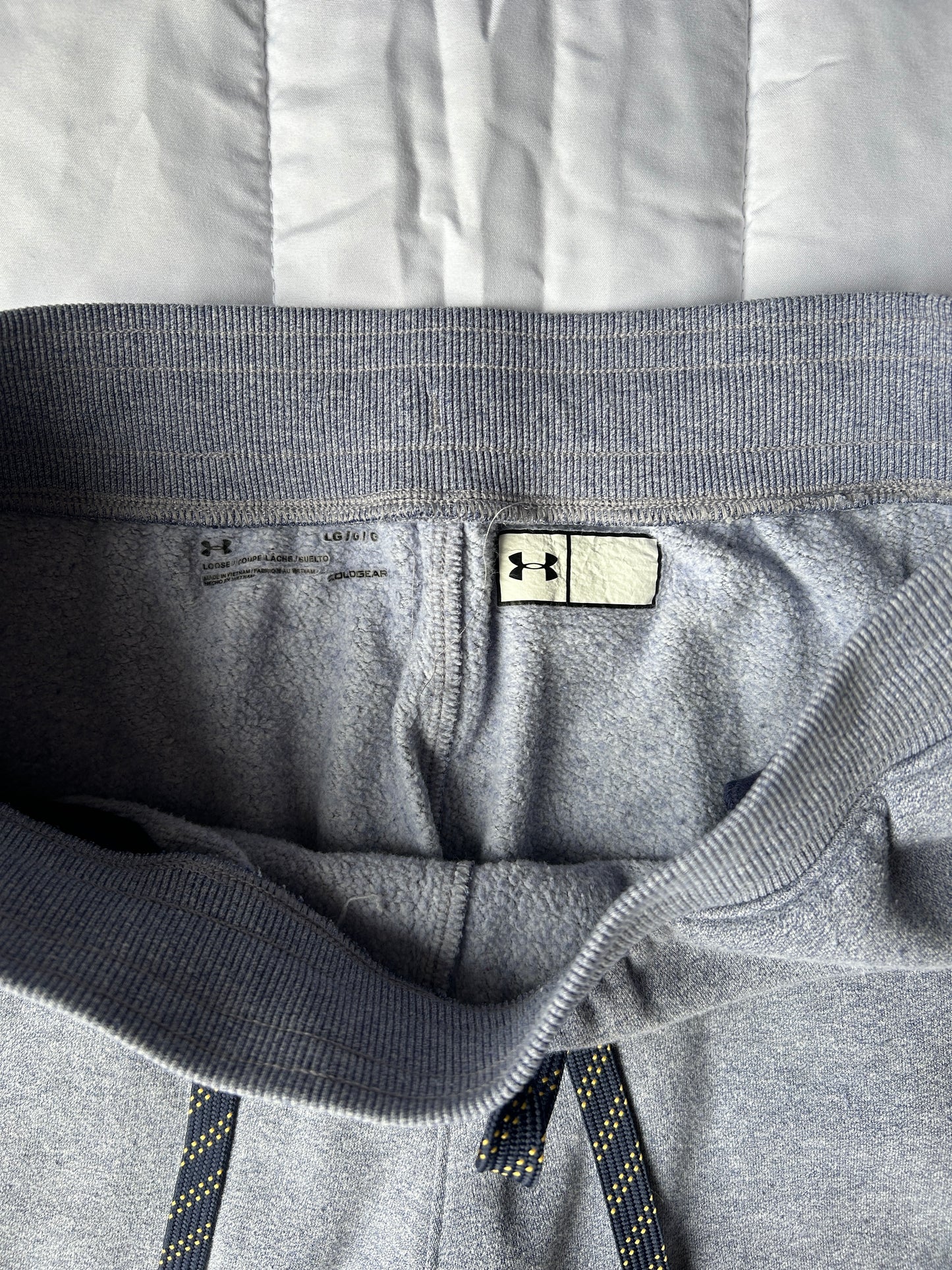Notre Dame Gray Under Armour Jogger Sweatpants Large